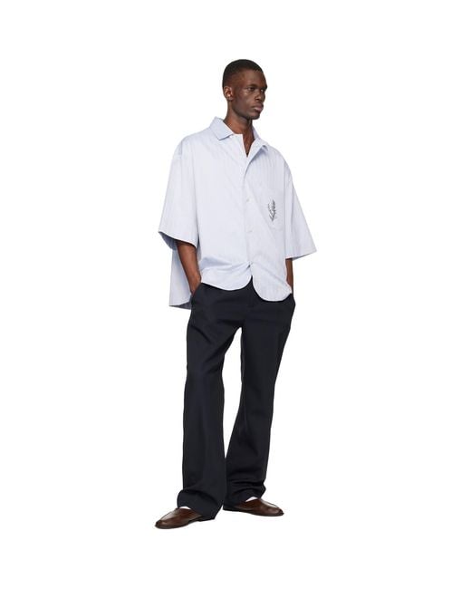 Jacquemus White 'The Gardian' Shirt for men