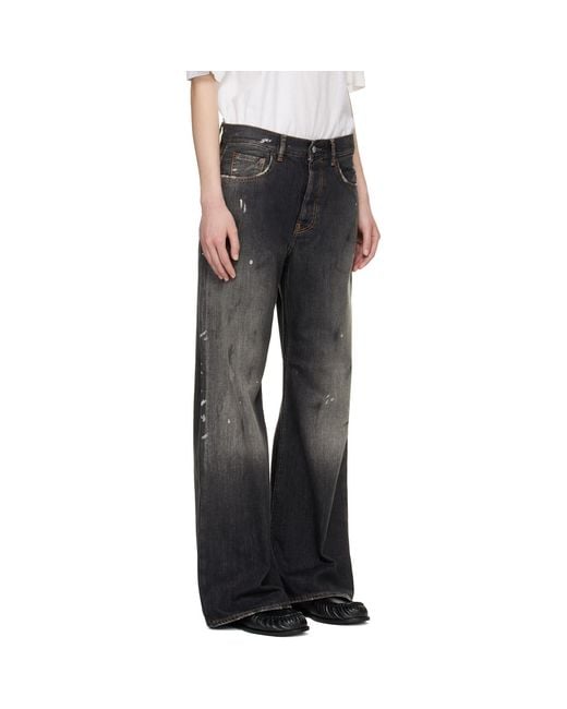 Acne Black 2021F Regular Fit Jeans