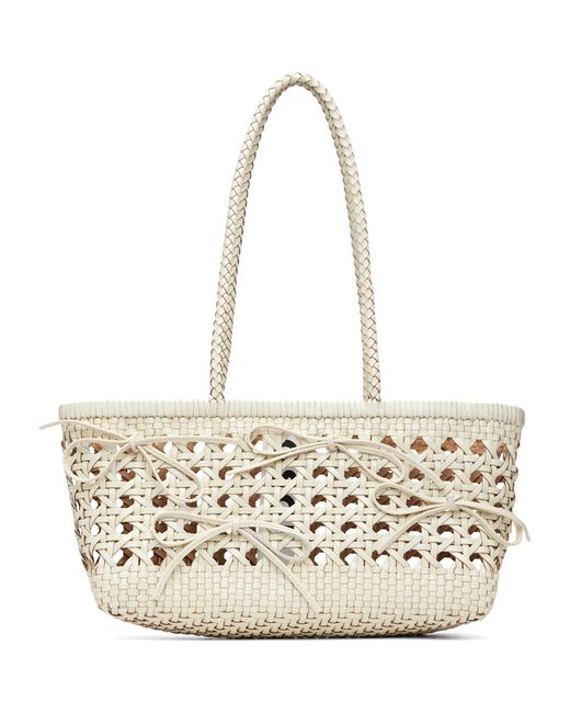 OSOI Metallic Off- Biscuit Shoulder Bag