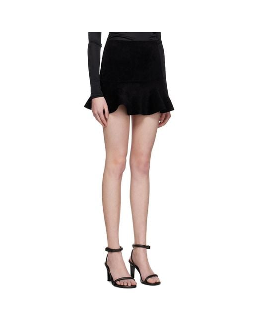 Isabel Marant Black Lenny Miniskirt