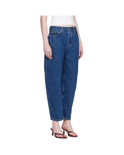 Anine Bing Blue Fritz Jeans