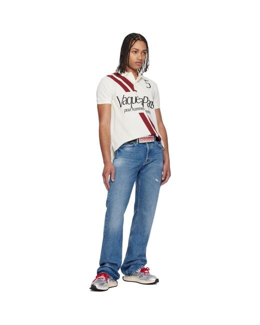 DSquared² Blue Sprinter Sneakers for men