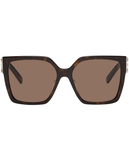 Givenchy Black Tortoiseshell 4g Sunglasses