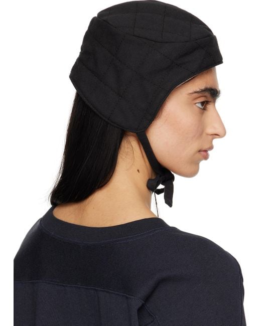 Casquette Matelassée Bloomstein Noire Bode en coloris Blue