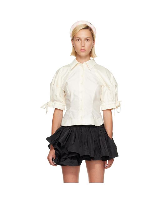 Vivienne Westwood White Off- Idaho Blouse