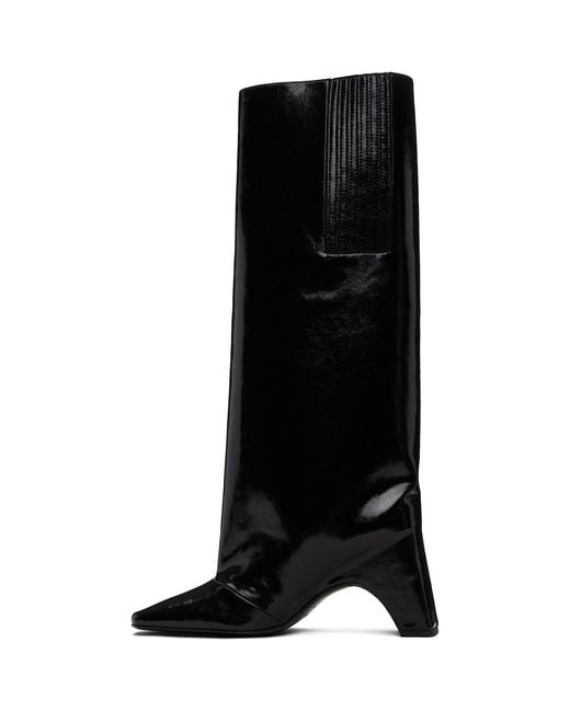 Coperni Black Cactus Bridge Tall Boots