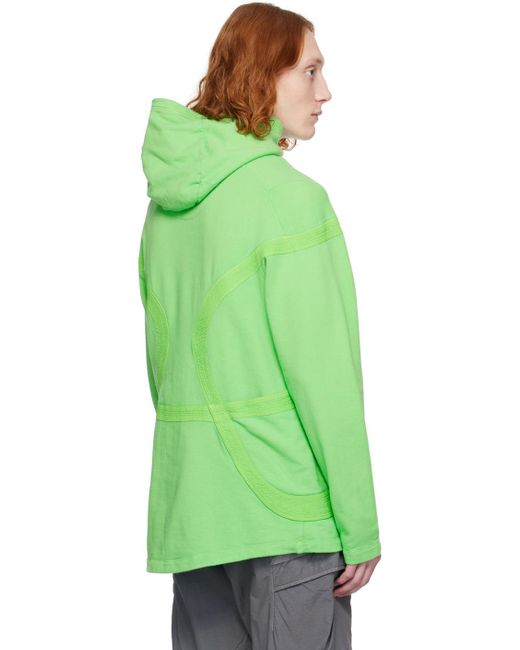 Pull à capuche sinesis vert édition c.p. company Kiko Kostadinov pour homme en coloris Green