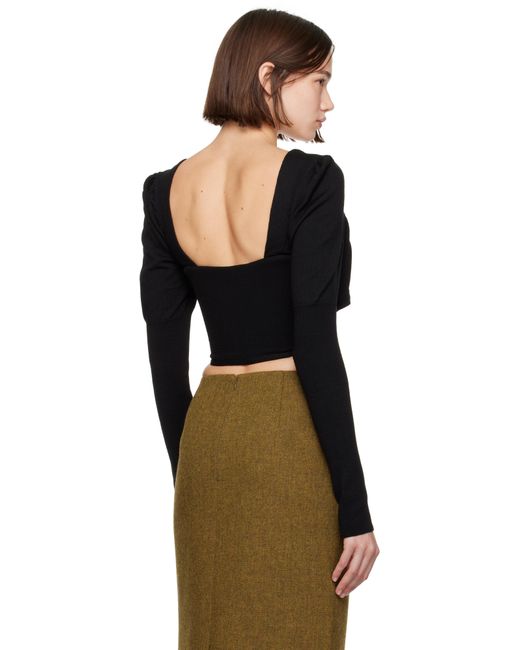 Vivienne Westwood Bea Corset Cardi トップス Black