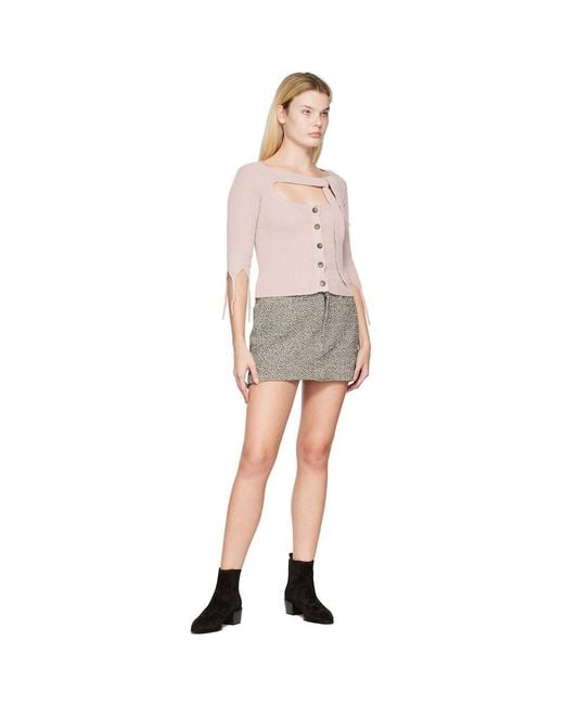 Rag & Bone Multicolor Itty Bitty Miniskirt