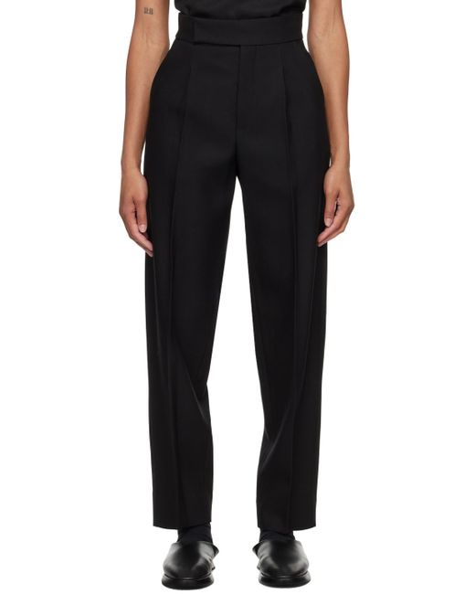 Fear Of God Black Tapered Trousers