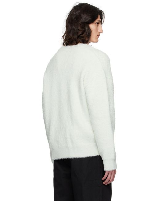 Axel Arigato White Miller Cardigan for men