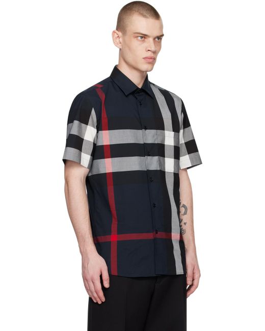 Burberry Black Summerton Shirt for men