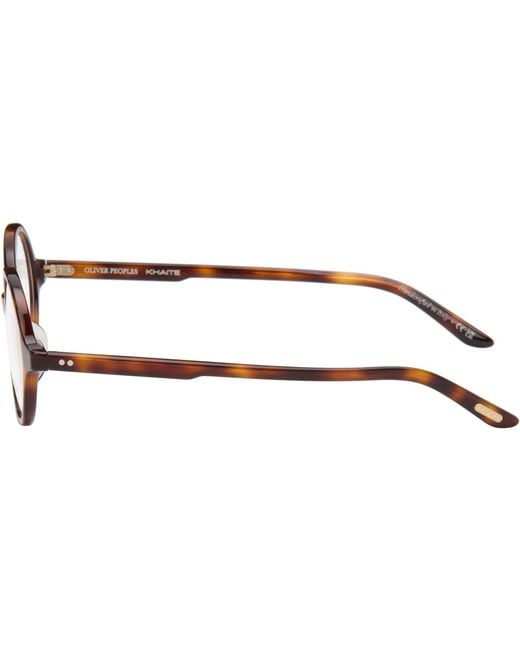 Khaite Brown Oliver Peoples Edition 2000Rx Glasses