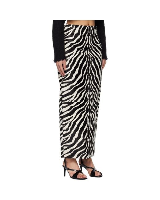 Khaite Black Loxley Maxi Skirt