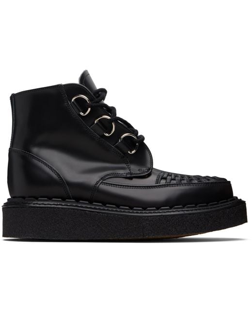 George Cox Black Skipton Boots