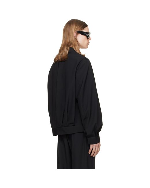 Balmain Black Wool 2-Button Jacket for men