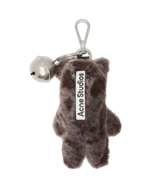 Acne Brown Teddy Bear Keychain