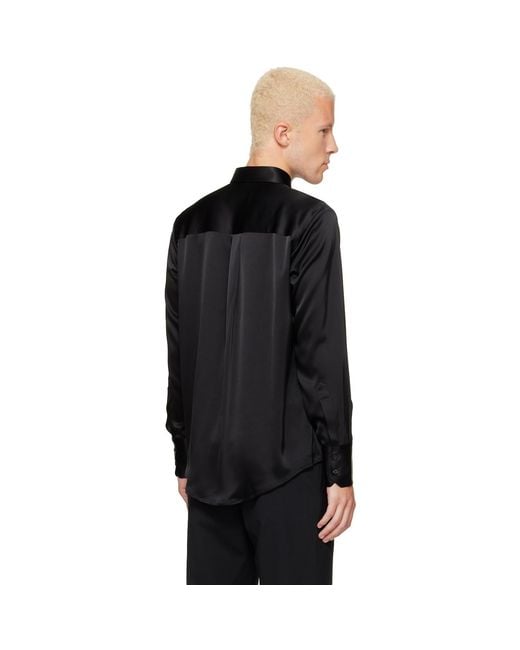 Ernest W. Baker Black Classic Shirt for men