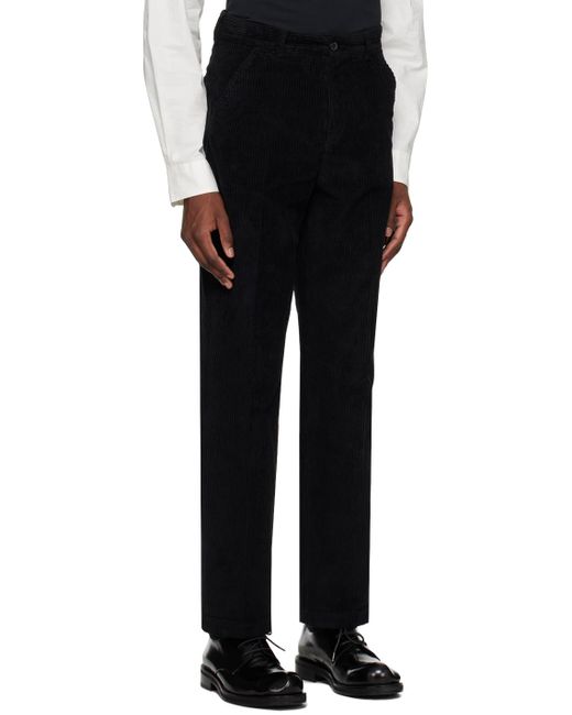 Our Legacy Black Chino 22 Trousers for men