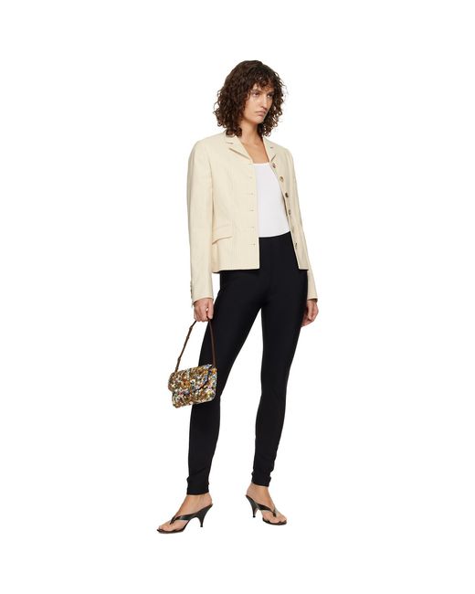Wolford Black Scuba Leggings
