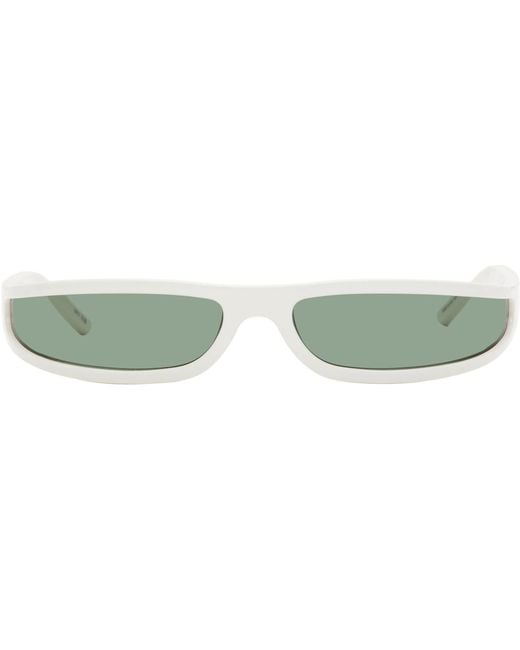 Rick Owens Black Temple Fog Sunglasses for men