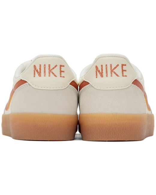 Nike Black Off-white & Orange Killshot 2 Sneakers for men