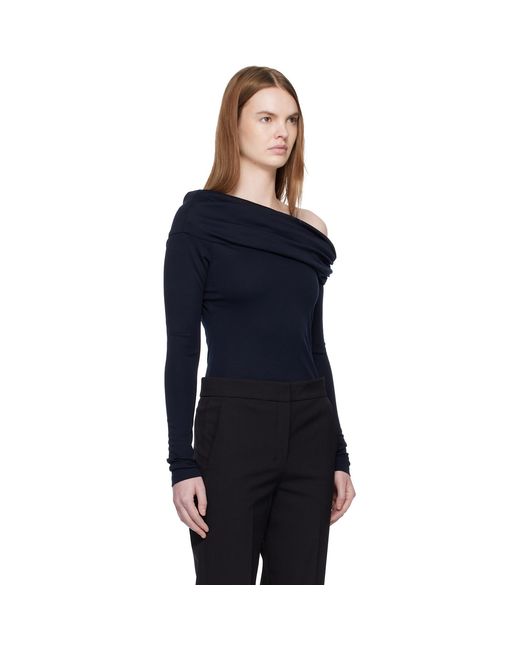Max Mara Blue Mxporafo Blouse