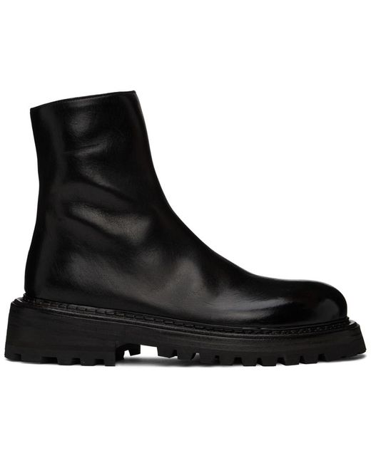 Marsèll Leather Carrucola Boots in Black for Men | Lyst
