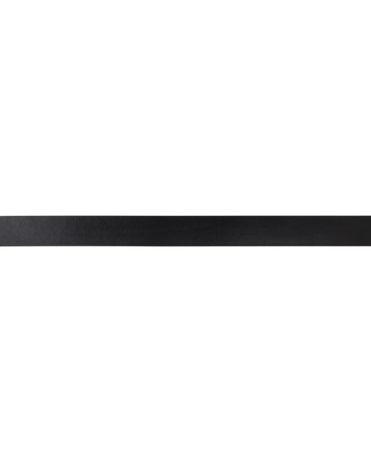 Alexander McQueen Black Twin Skull Belt for men
