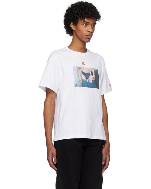 【関税込み】Carne Bollente ホワイト Rennt's Reveal Tシャツ Rennt's Reveal T-shirt – ELKEL