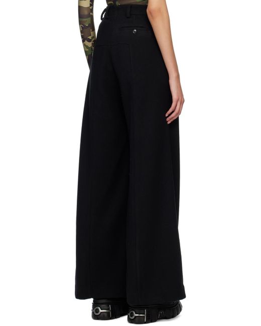 Vetements Black Tailored Trousers