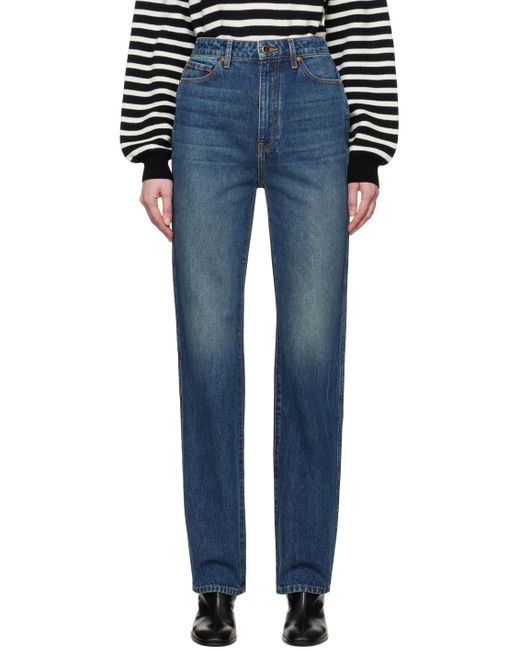 Khaite Blue 'The Danielle' Jeans