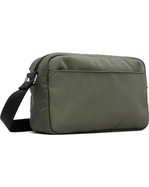 Givenchy Green Khaki Essential U Crossbody Nylon Bag for men
