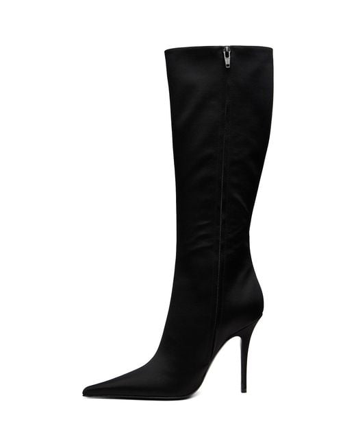 AMINA MUADDI Black Barbara 105 Tall Boots