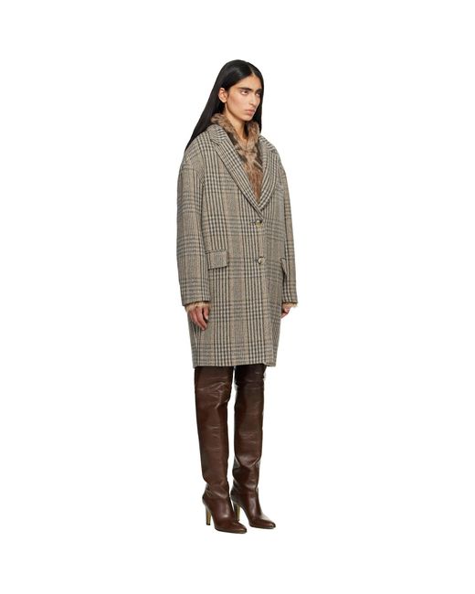 Isabel Marant Black Limiza Coat