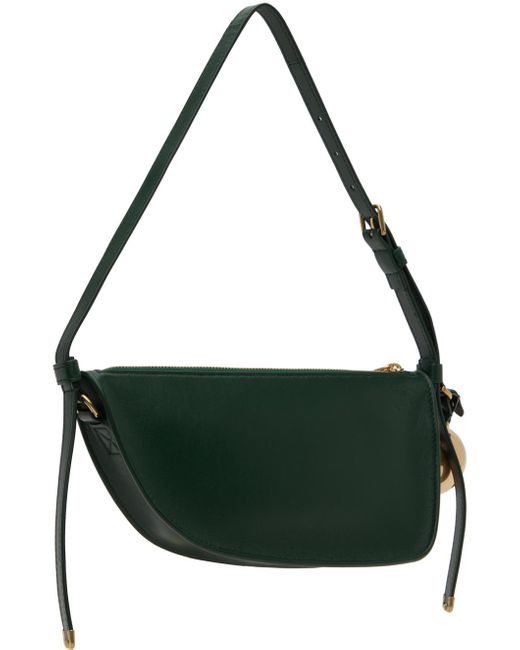 Burberry Green Mini Shield Sling Bag