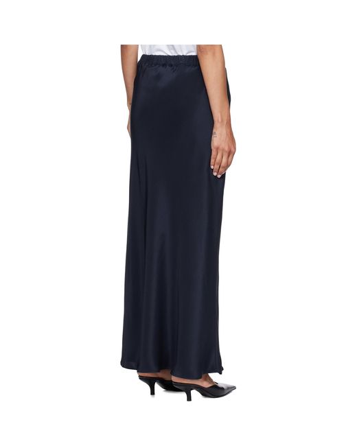 Max Mara Blue Sospiro Maxi Skirt