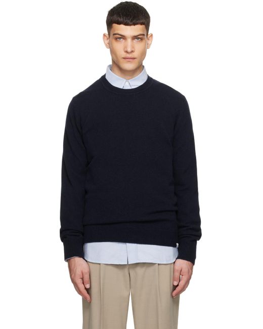 Norse Projects Blue Sigfred Sweater for men