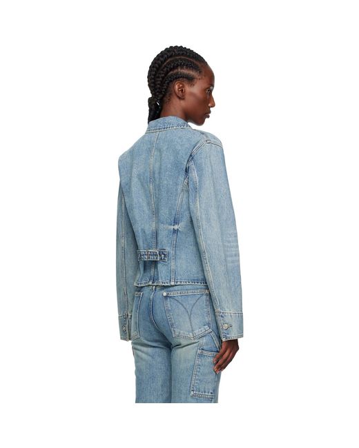 OPEN YY Blue Denim Trucker Jacket