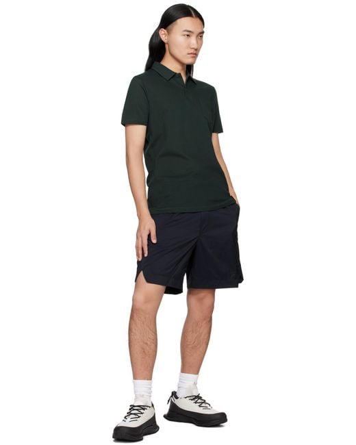 Canada Goose Black Glacier Trail Sneakers for men
