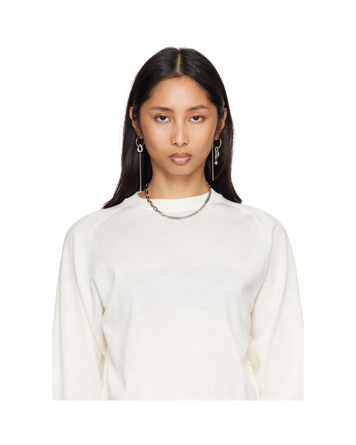 Justine Clenquet White Hari Necklace