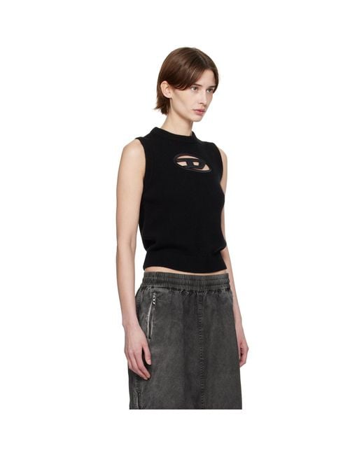 DIESEL Black M-Argarin-Sl Vest