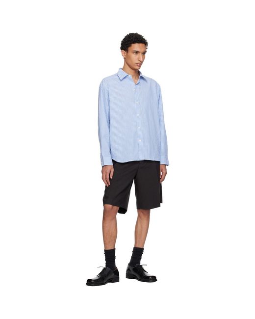 mfpen Black Classic Shorts for men