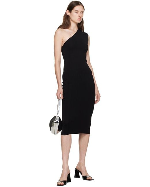GAUGE81 Black Arriba Midi Dress