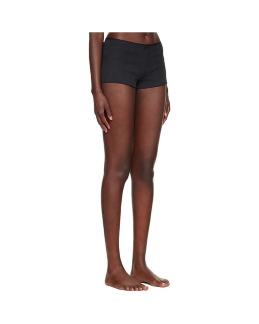Cou Cou Blue 'The Teeny Tiny' Shorts