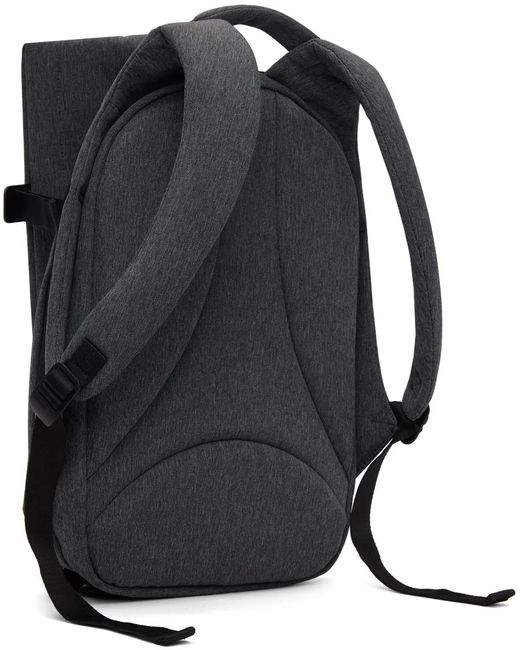 Côte&Ciel Gray Small Isar Backpack for men