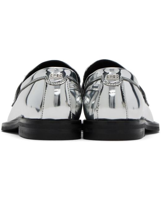 Gcds Black Silver Wirdo Loafers