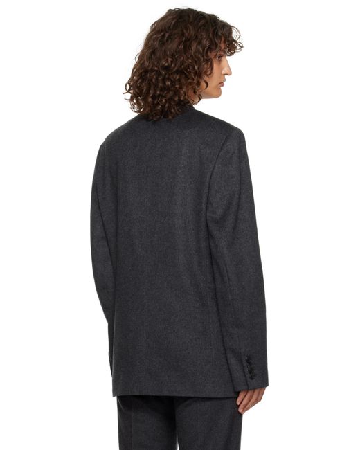 The Row Black Lasonne Blazer