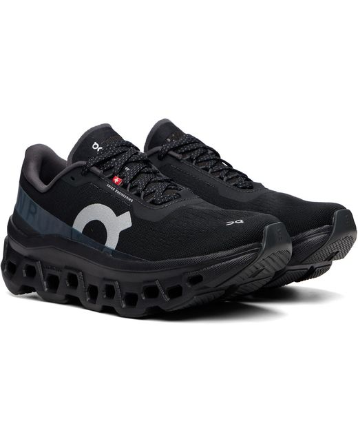 On Shoes Black Cloudmster 1 Sneakers
