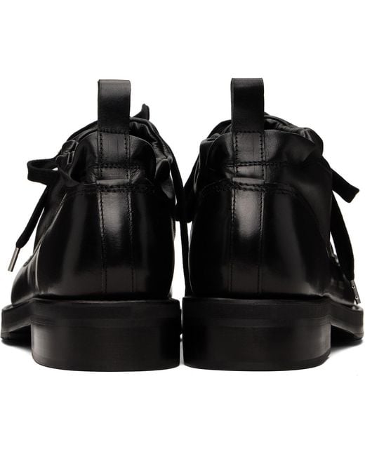 Comme des Garçons Black Kids Love Gaite Edition Leather Derbys for men